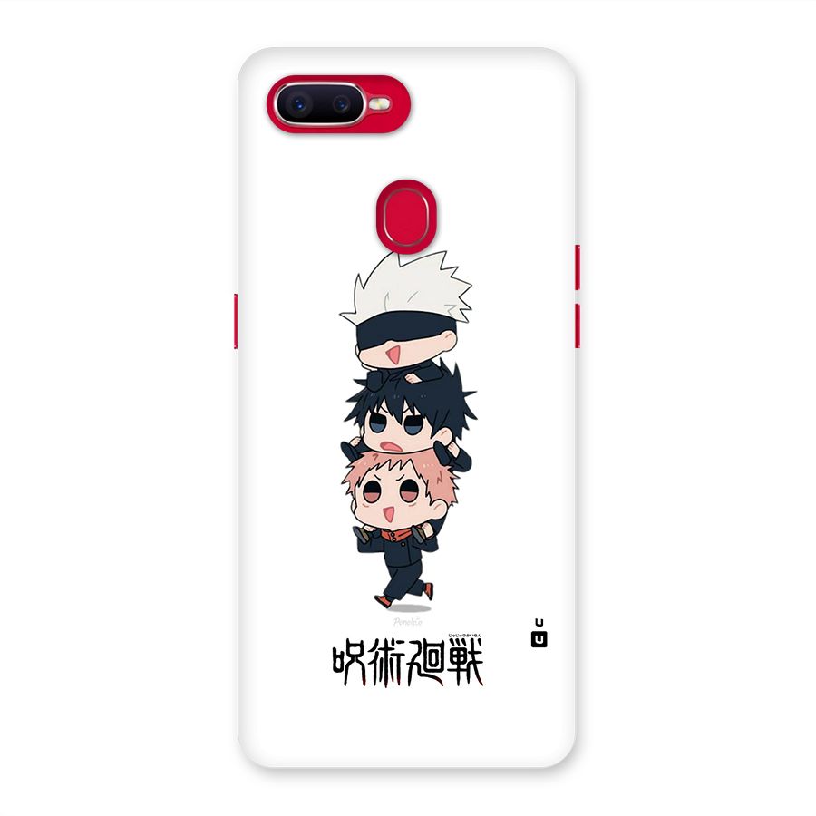 Top Gojo Squad Back Case for Oppo F9 Pro
