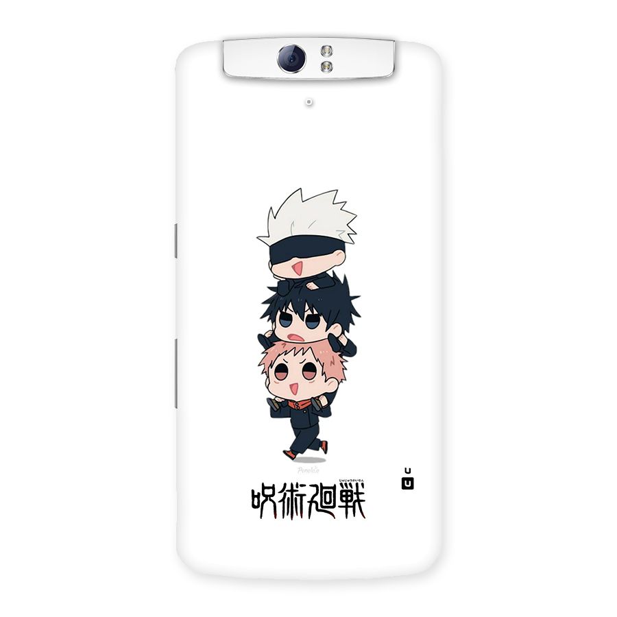 Top Gojo Squad Back Case for Oppo N1