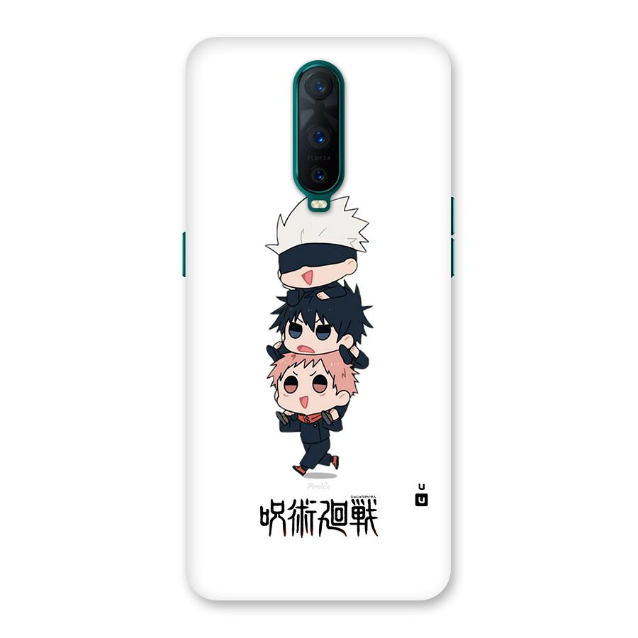 Top Gojo Squad Back Case for Oppo R17 Pro