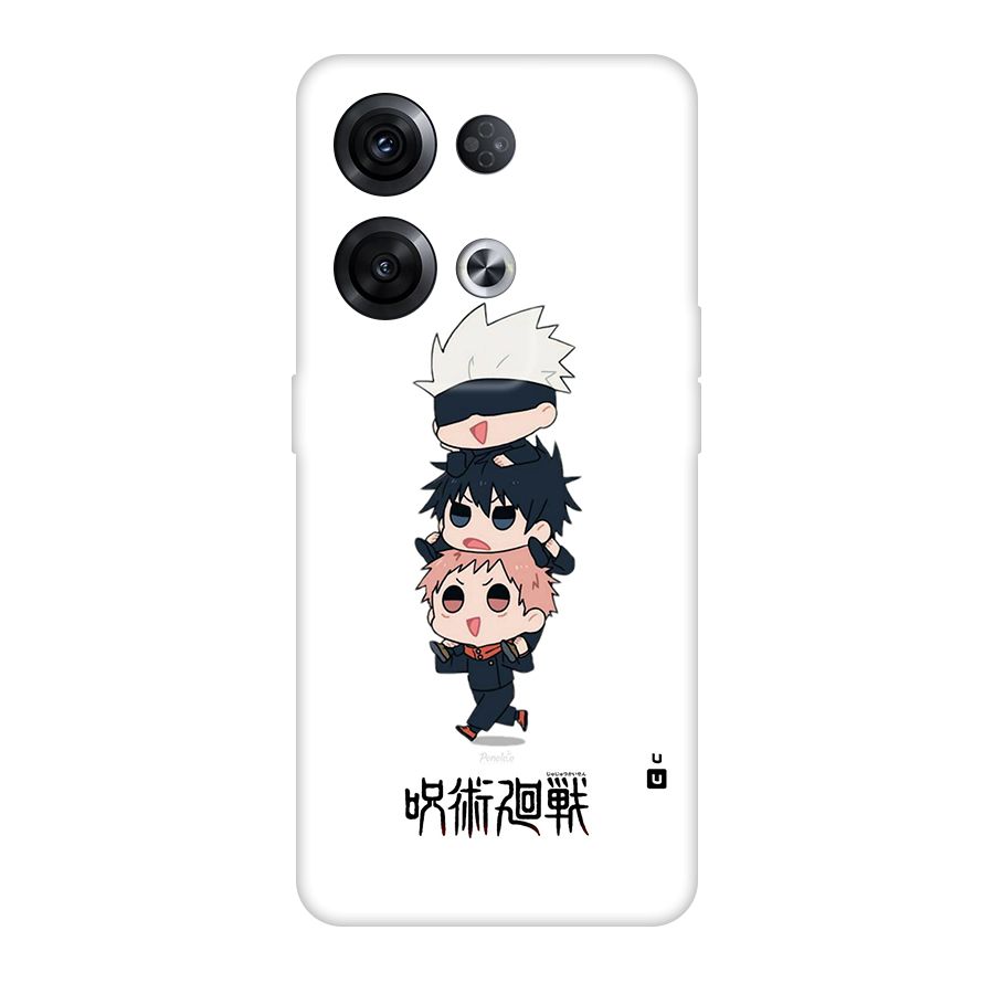 Top Gojo Squad Back Case for Oppo Reno8 Pro 5G