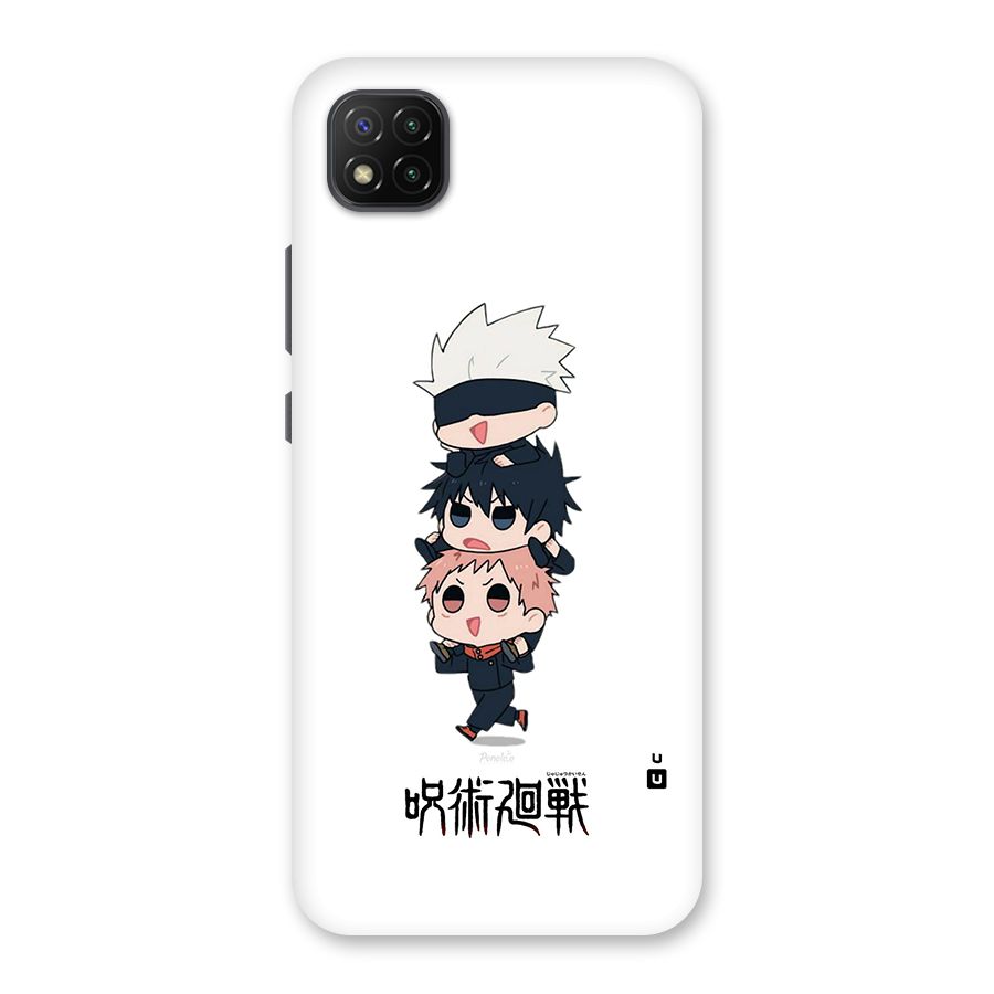 Top Gojo Squad Back Case for Poco C3