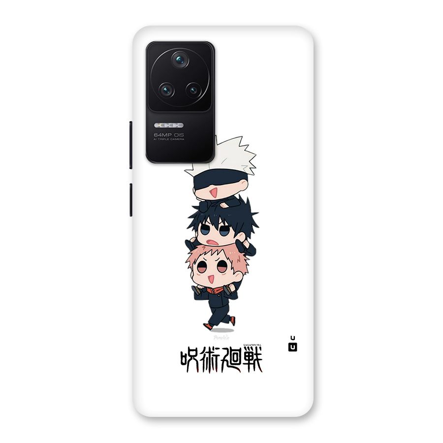 Top Gojo Squad Back Case for Poco F4 5G
