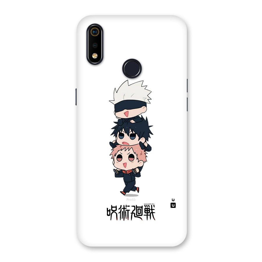 Top Gojo Squad Back Case for Realme 3i