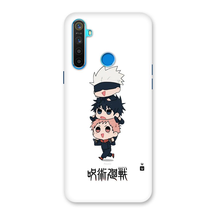 Top Gojo Squad Back Case for Realme 5