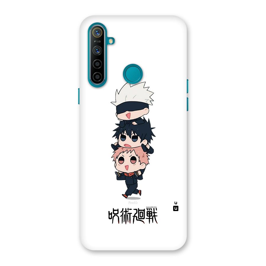Top Gojo Squad Back Case for Realme 5i