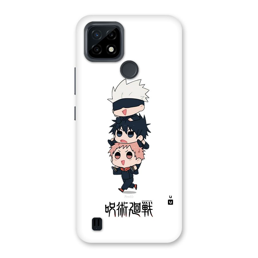 Top Gojo Squad Back Case for Realme C21