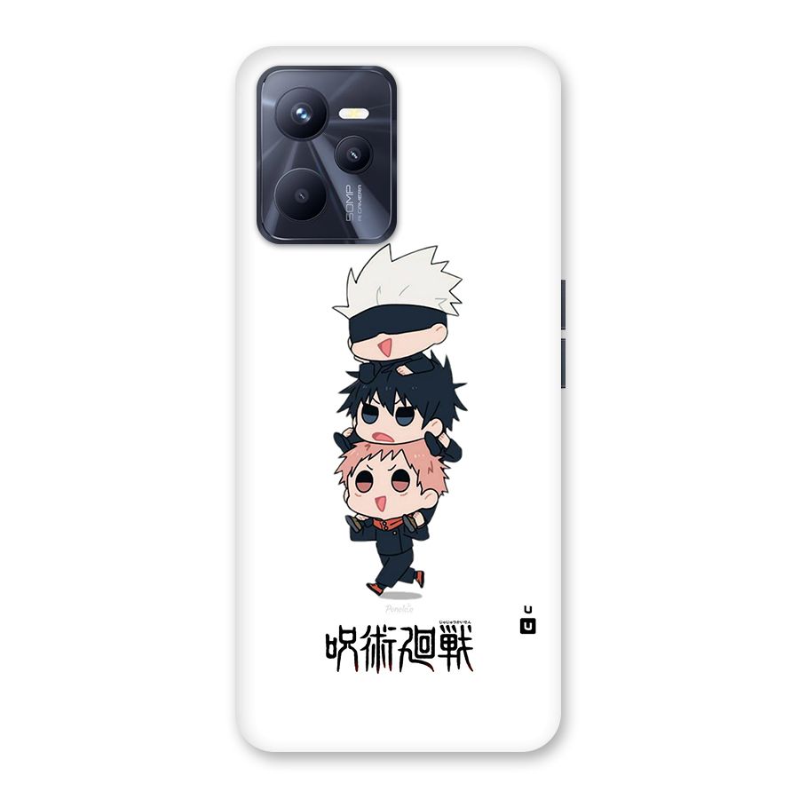 Top Gojo Squad Back Case for Realme C35