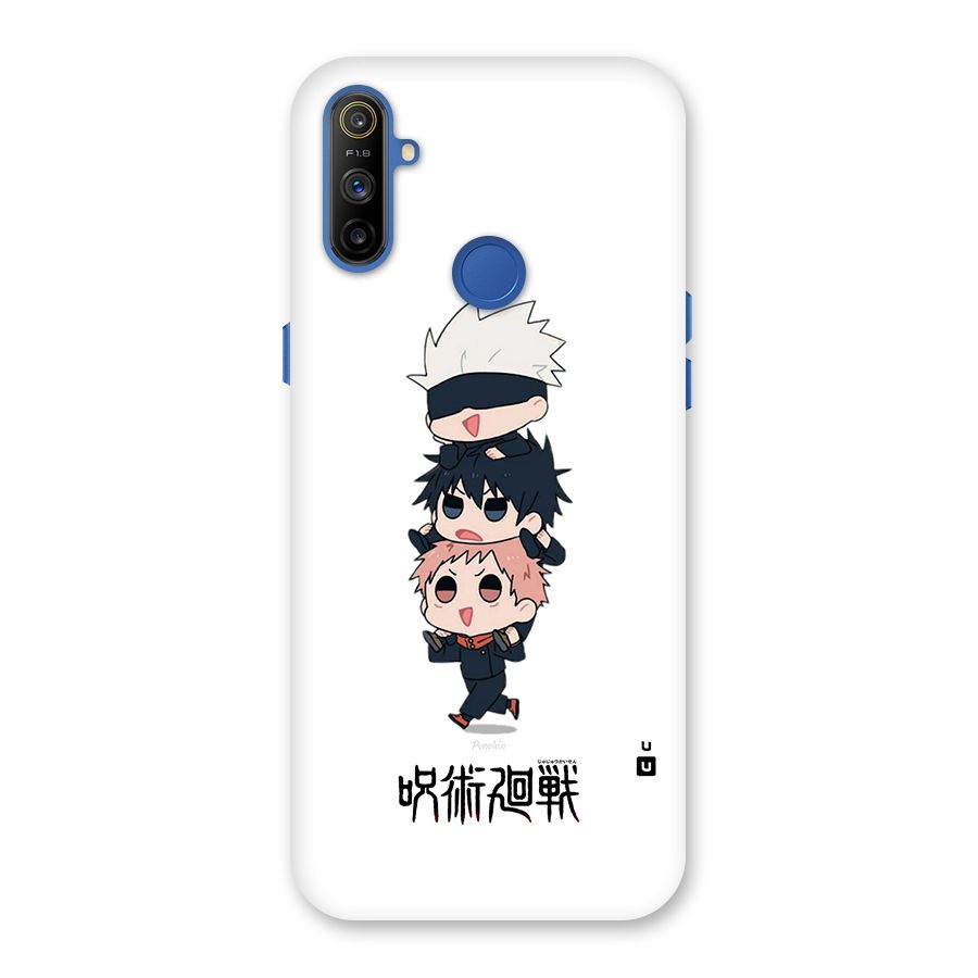 Top Gojo Squad Back Case for Realme Narzo 10A