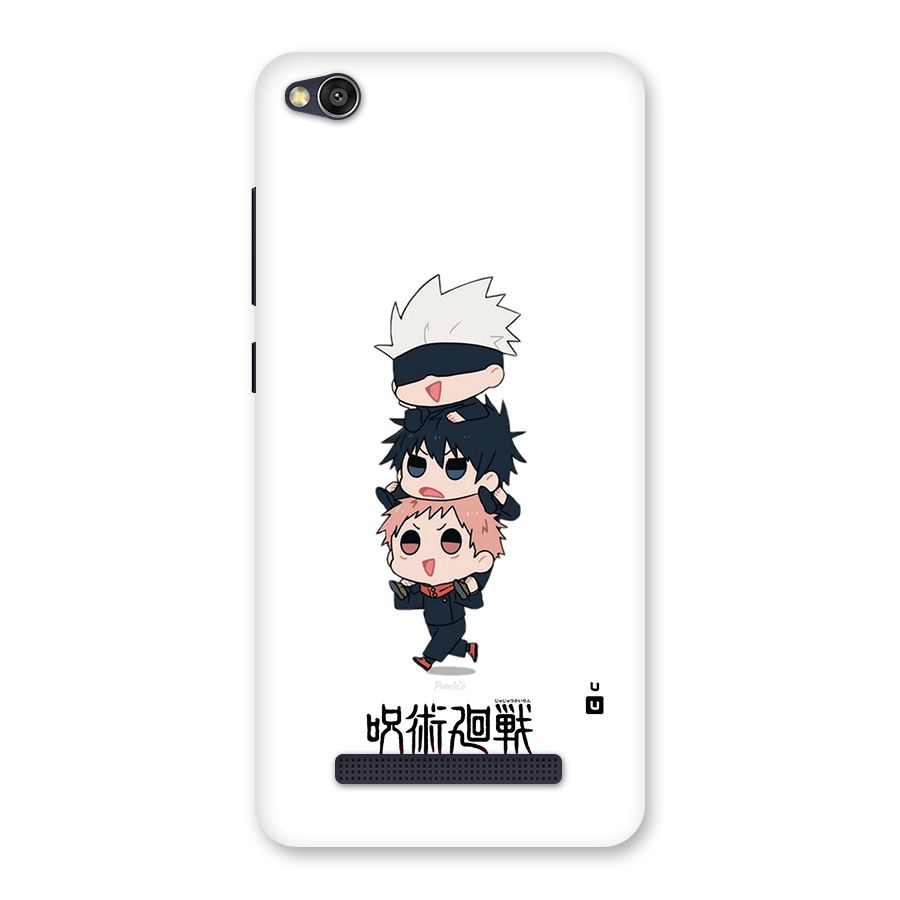 Top Gojo Squad Back Case for Redmi 4A