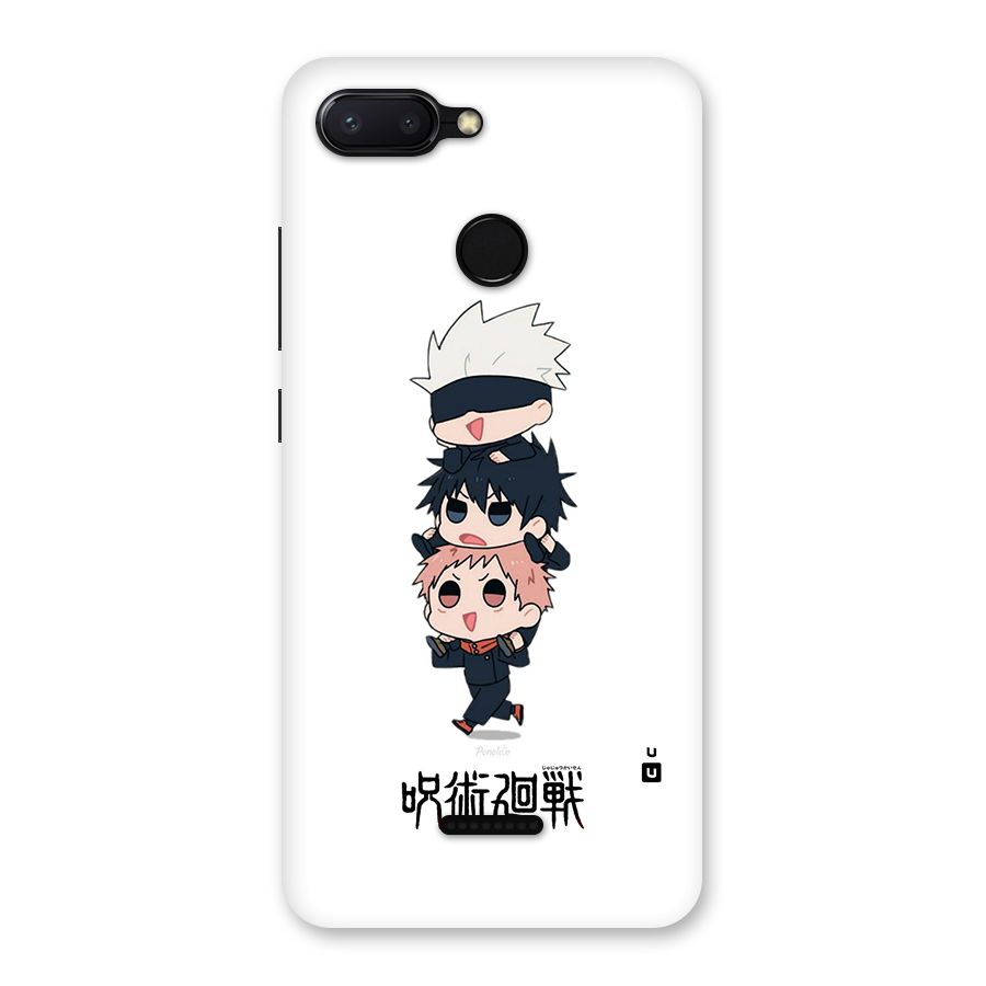 Top Gojo Squad Back Case for Redmi 6