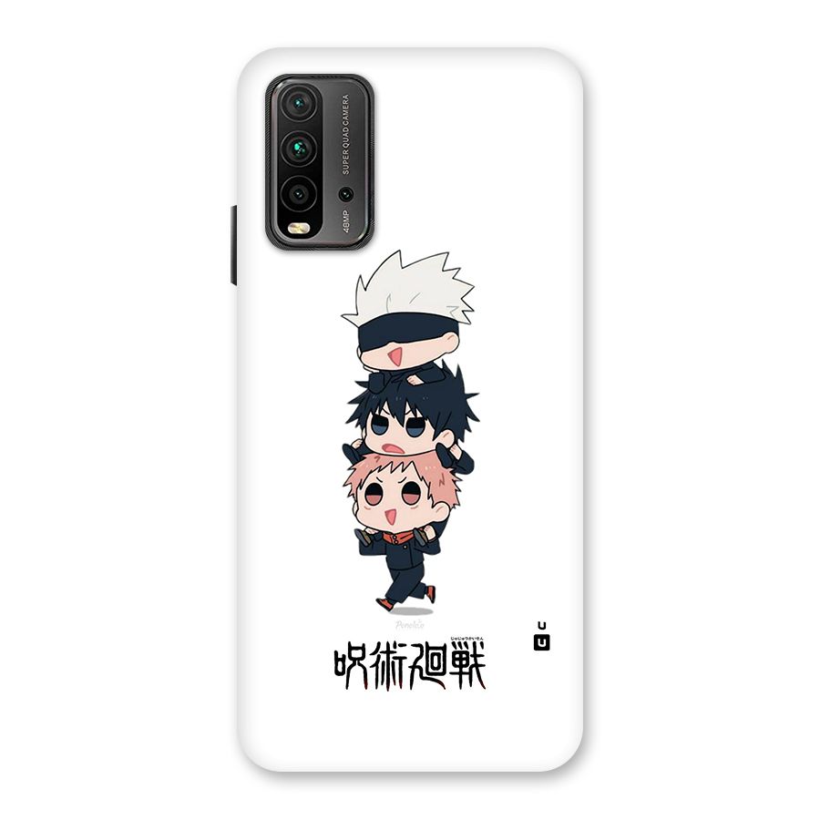 Top Gojo Squad Back Case for Redmi 9 Power