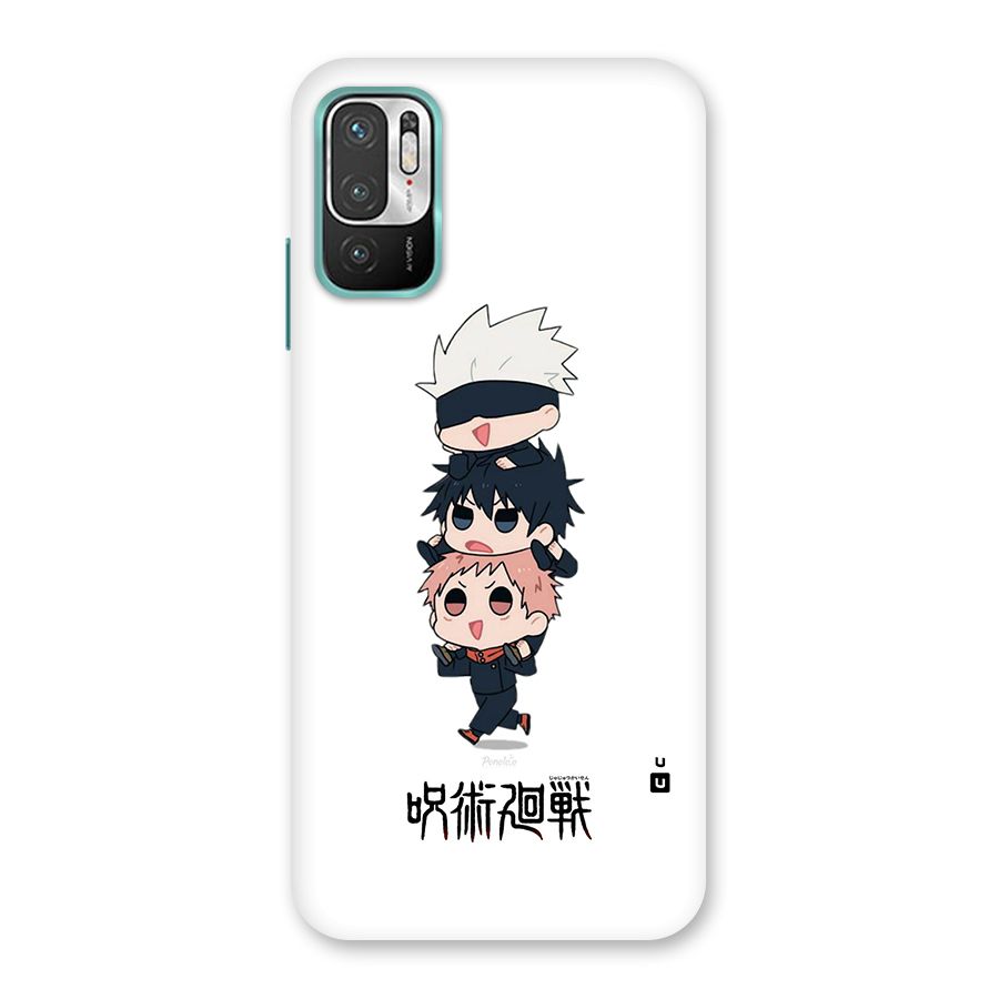 Top Gojo Squad Back Case for Redmi Note 10T 5G