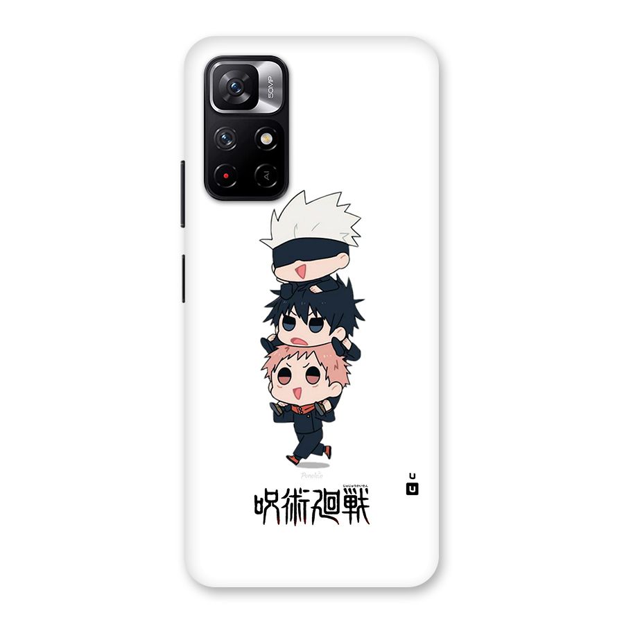 Top Gojo Squad Back Case for Redmi Note 11T 5G
