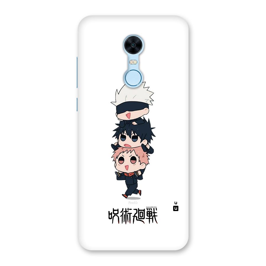 Top Gojo Squad Back Case for Redmi Note 5