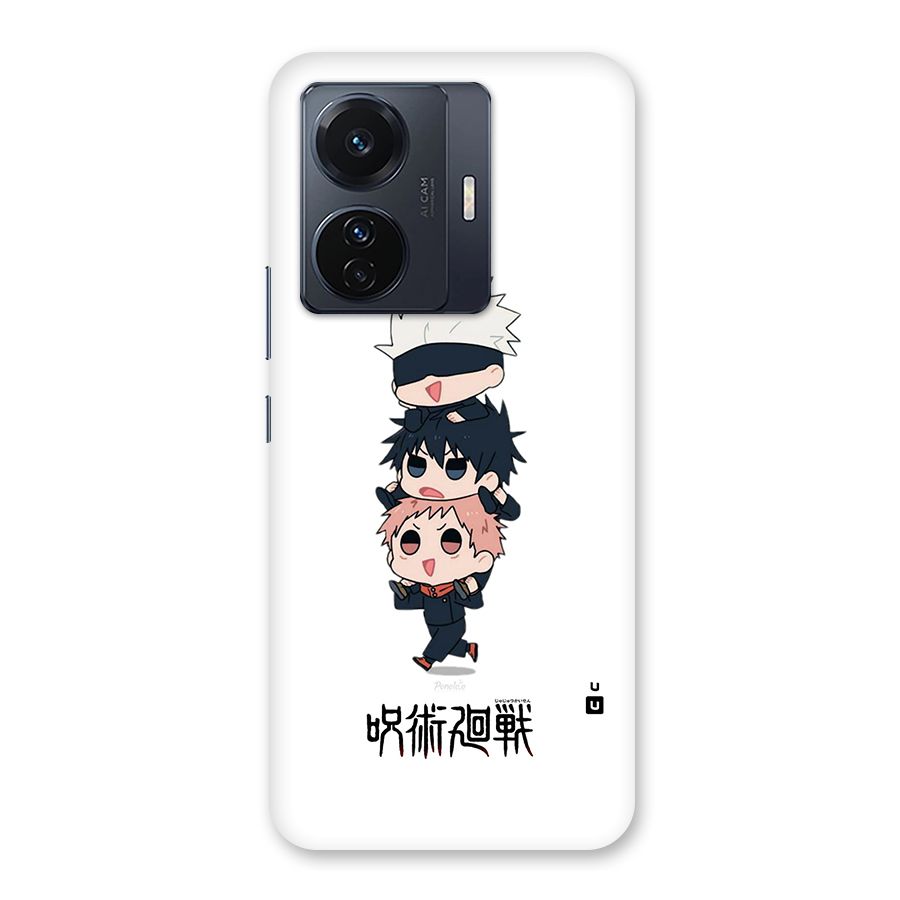 Top Gojo Squad Back Case for Vivo T1 Pro