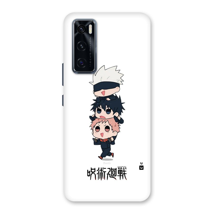 Top Gojo Squad Back Case for Vivo V20 SE