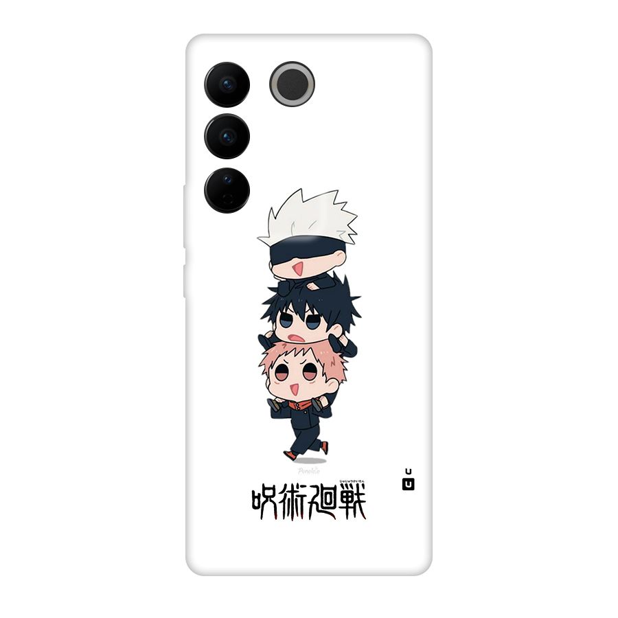 Top Gojo Squad Back Case for Vivo V27