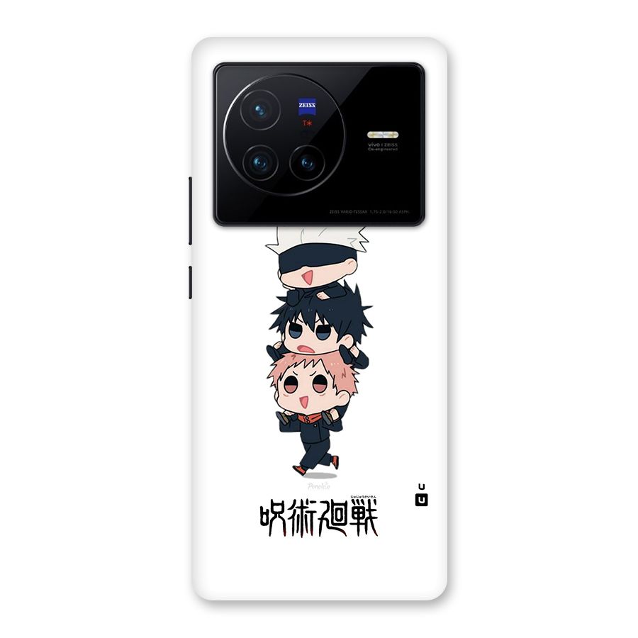 Top Gojo Squad Back Case for Vivo X80