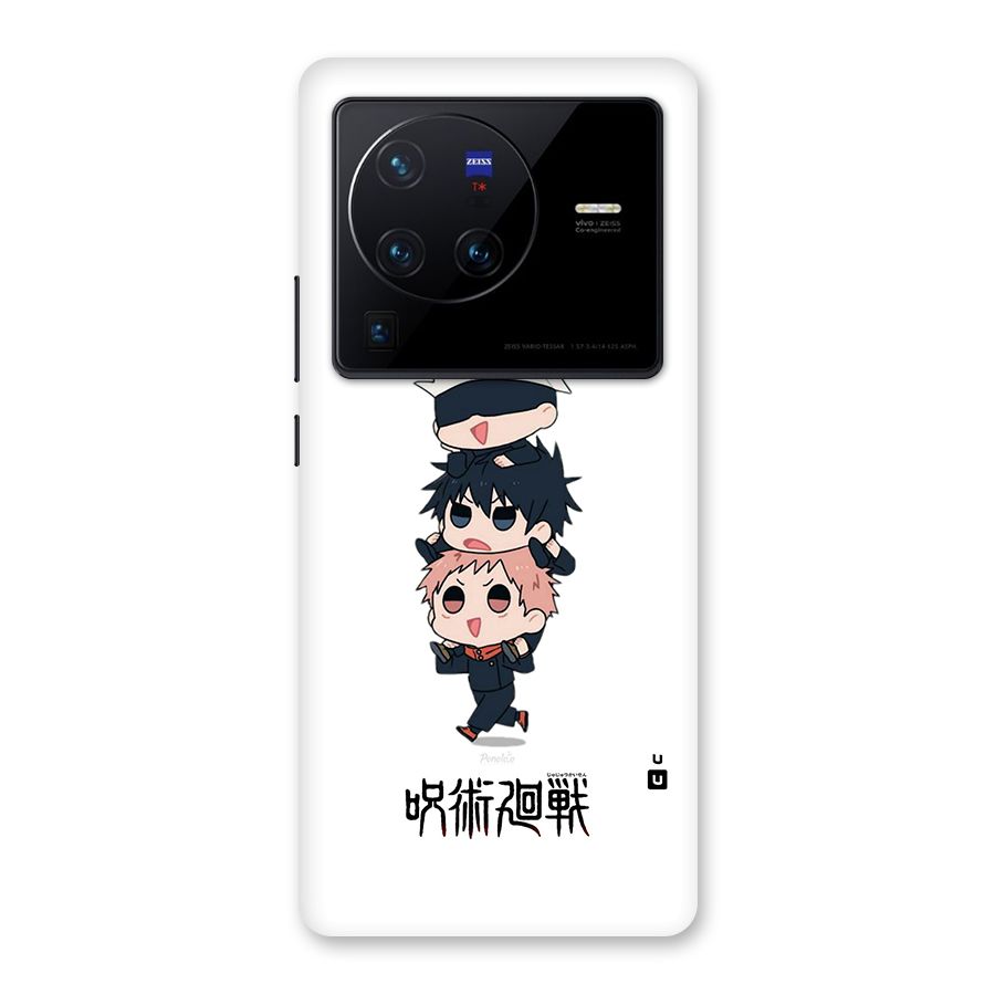 Top Gojo Squad Back Case for Vivo X80 Pro