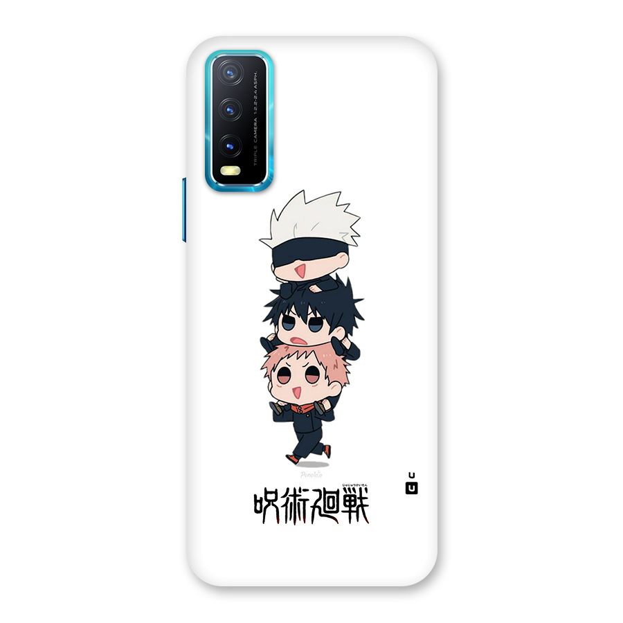Top Gojo Squad Back Case for Vivo Y20G