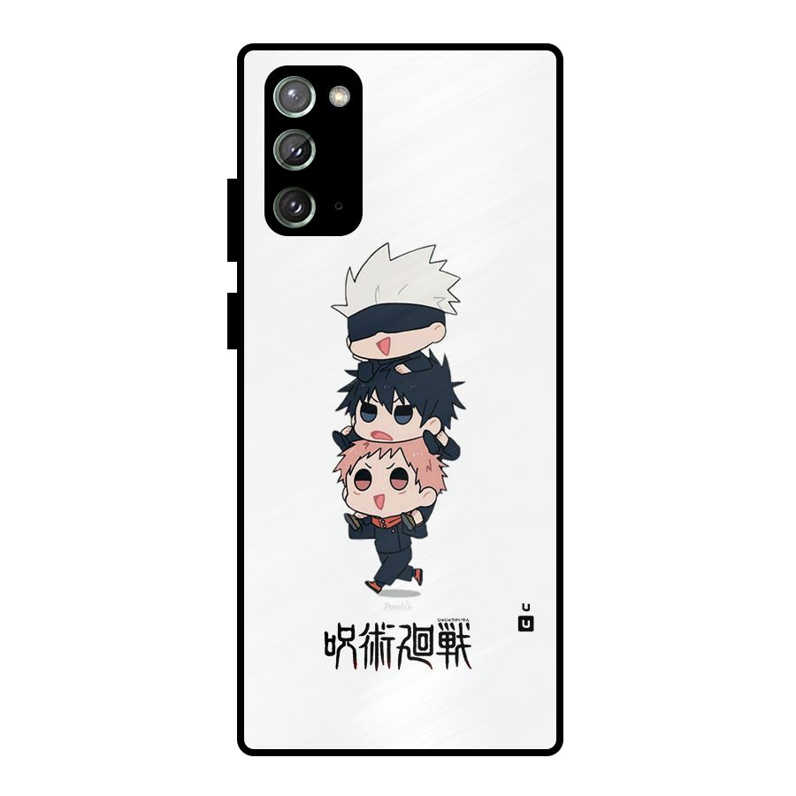 Top Gojo Squad Metal Back Case for Galaxy Note 20