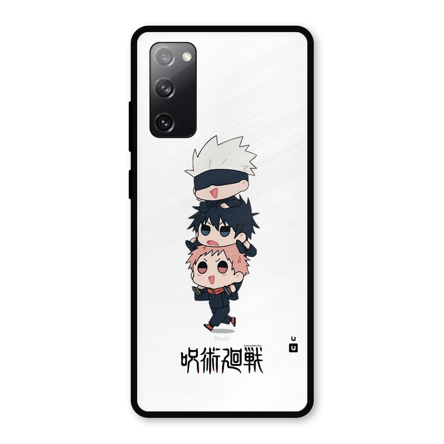 Top Gojo Squad Metal Back Case for Galaxy S20 FE 5G