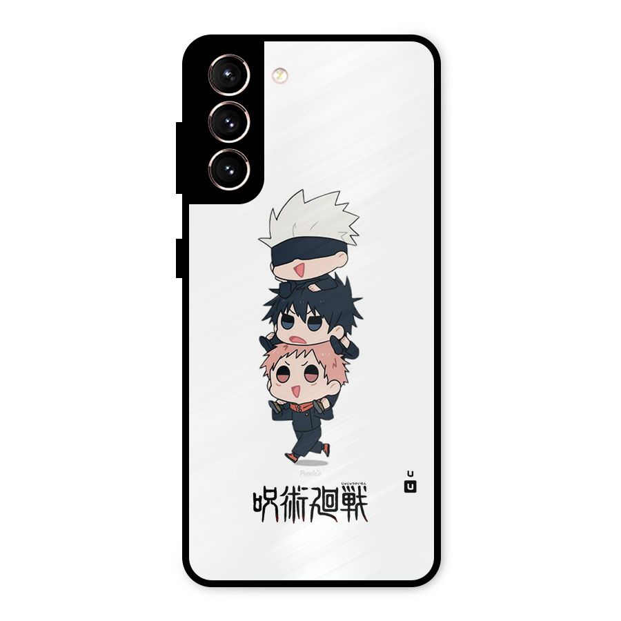 Top Gojo Squad Metal Back Case for Galaxy S21 5G
