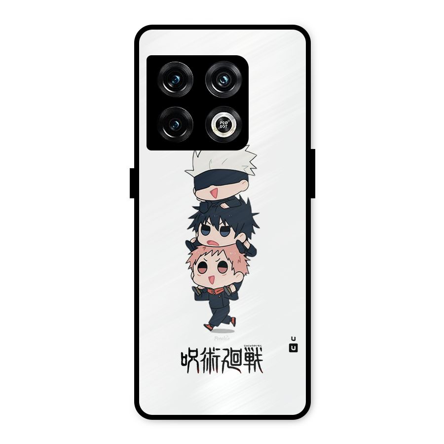 Top Gojo Squad Metal Back Case for OnePlus 10 Pro 5G