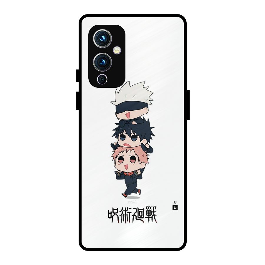 Top Gojo Squad Metal Back Case for OnePlus 9