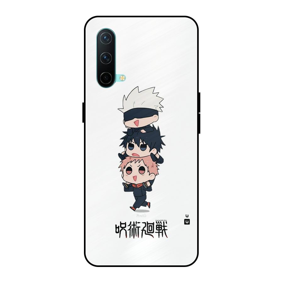 Top Gojo Squad Metal Back Case for OnePlus Nord CE 5G