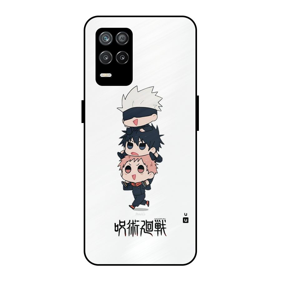 Top Gojo Squad Metal Back Case for Realme 8 5G