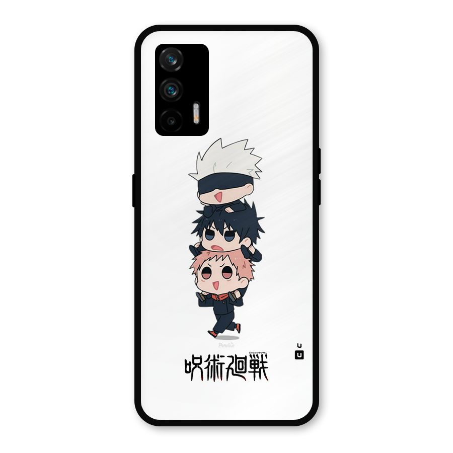 Top Gojo Squad Metal Back Case for Realme GT 5G