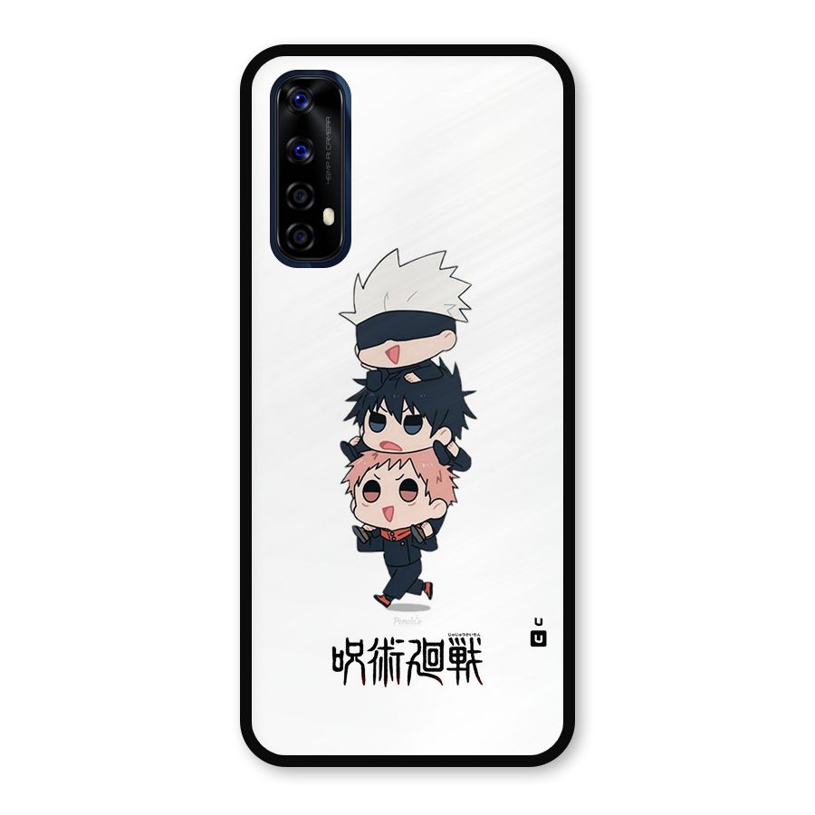 Top Gojo Squad Metal Back Case for Realme Narzo 20 Pro
