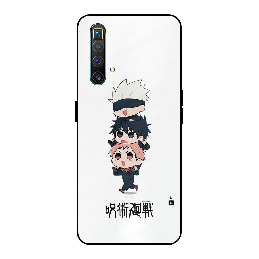 Top Gojo Squad Metal Back Case for Realme X3 SuperZoom