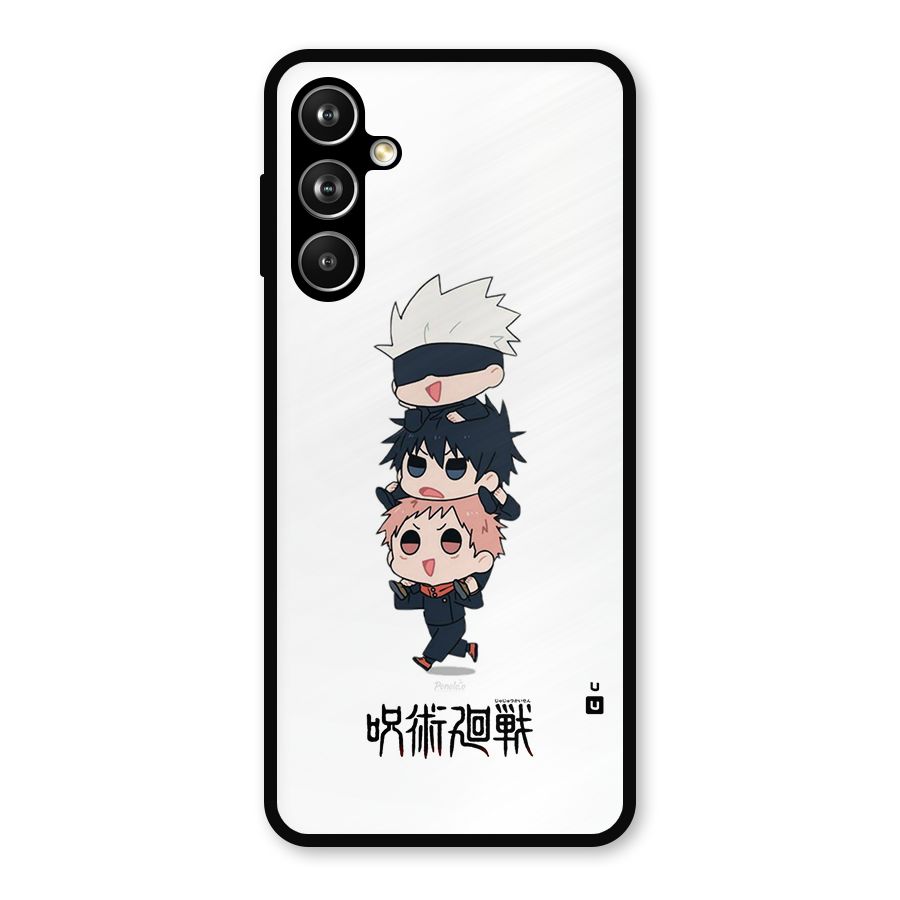 Top Gojo Squad Metal Back Case for Samsung Galaxy M54