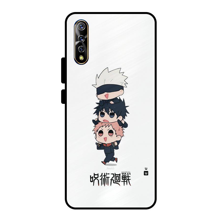 Top Gojo Squad Metal Back Case for Vivo S1