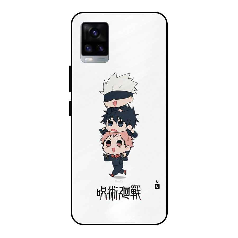 Top Gojo Squad Metal Back Case for Vivo V20