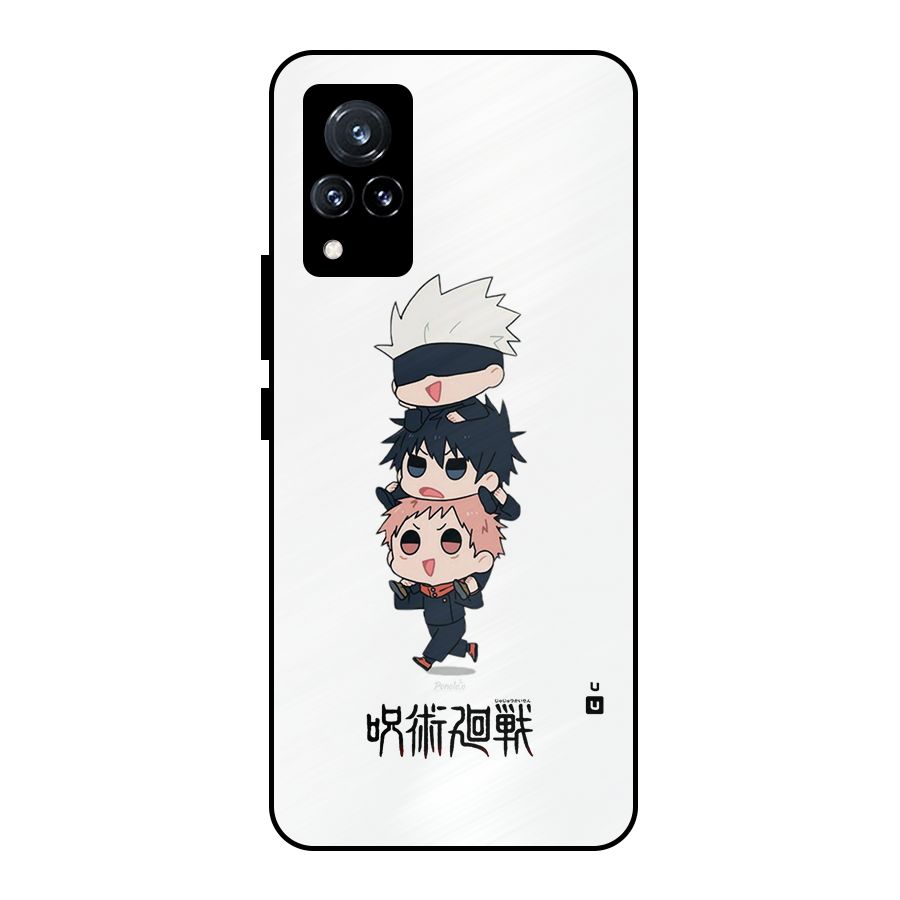 Top Gojo Squad Metal Back Case for Vivo V21 5G