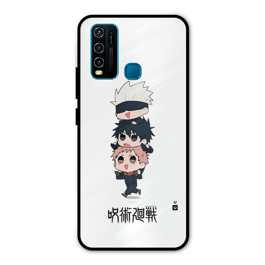 Top Gojo Squad Metal Back Case for Vivo Y30