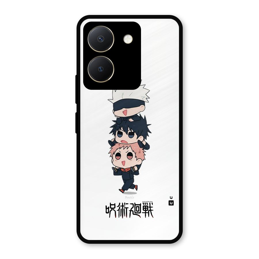 Top Gojo Squad Metal Back Case for Vivo Y36
