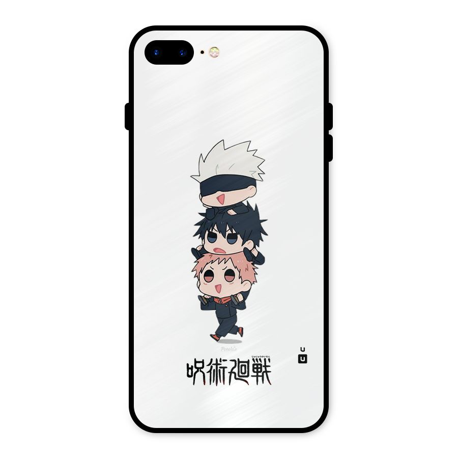Top Gojo Squad Metal Back Case for iPhone 7 Plus