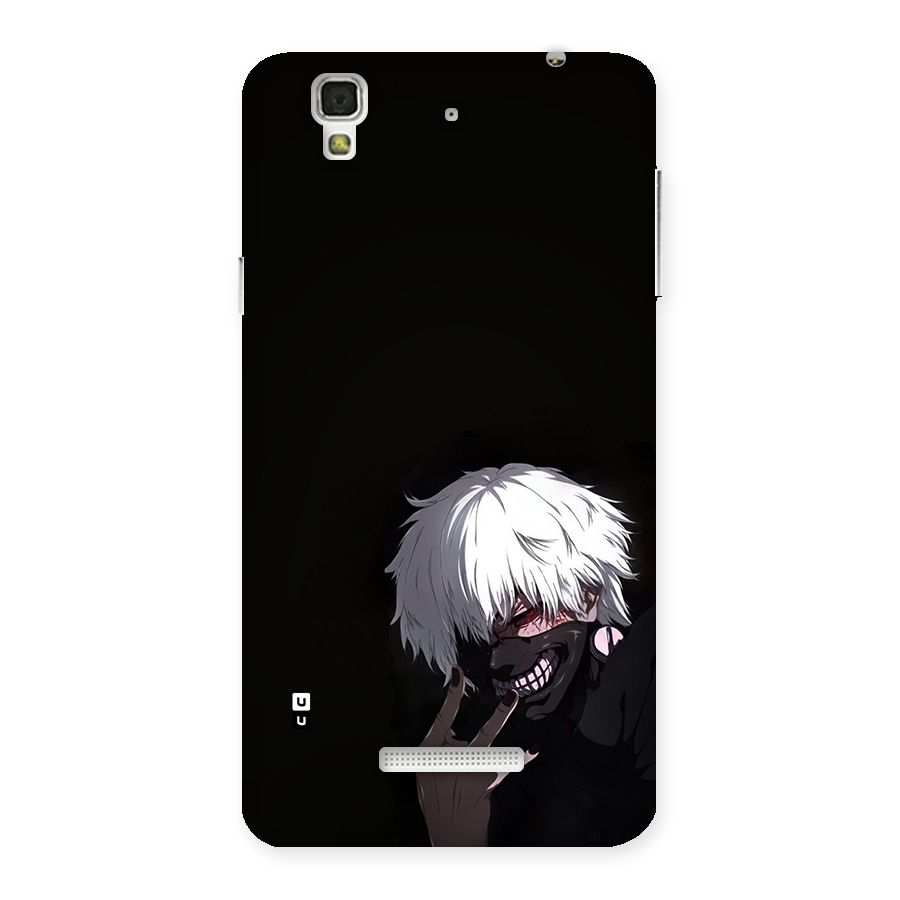 Toukyo Ghoul Kaneki Alternate Back Case for YU Yureka Plus