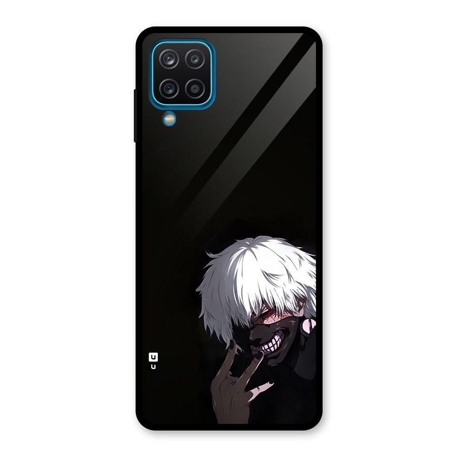 Toukyo Ghoul Kaneki Alternate Glass Back Case for Galaxy A12