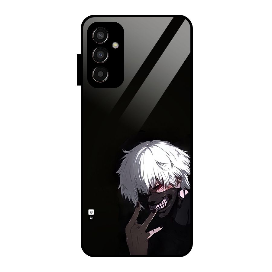 Toukyo Ghoul Kaneki Alternate Glass Back Case for Galaxy F13