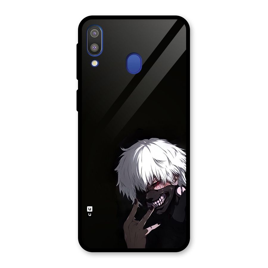 Toukyo Ghoul Kaneki Alternate Glass Back Case for Galaxy M20