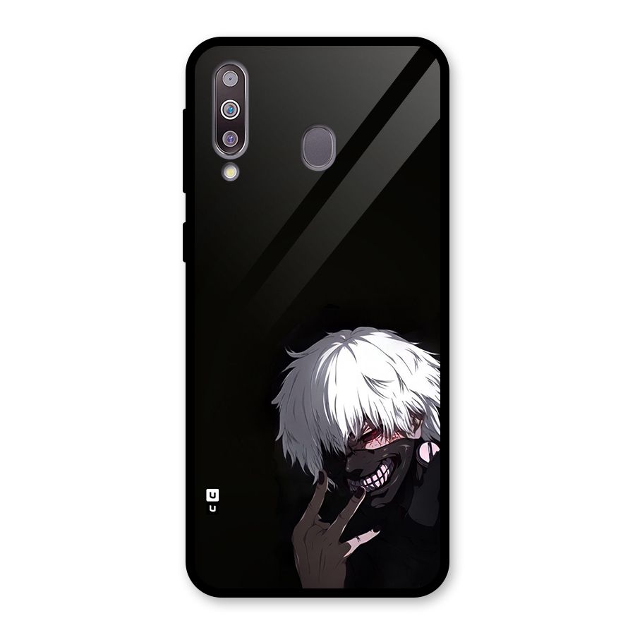 Toukyo Ghoul Kaneki Alternate Glass Back Case for Galaxy M30