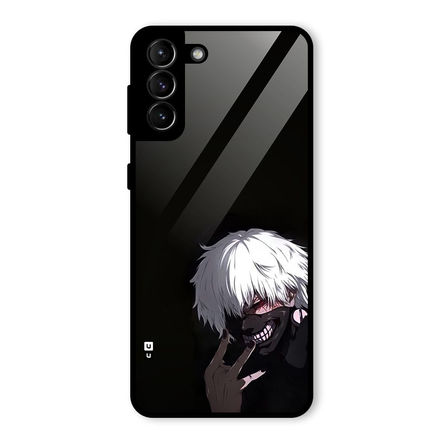 Toukyo Ghoul Kaneki Alternate Glass Back Case for Galaxy S21 Plus