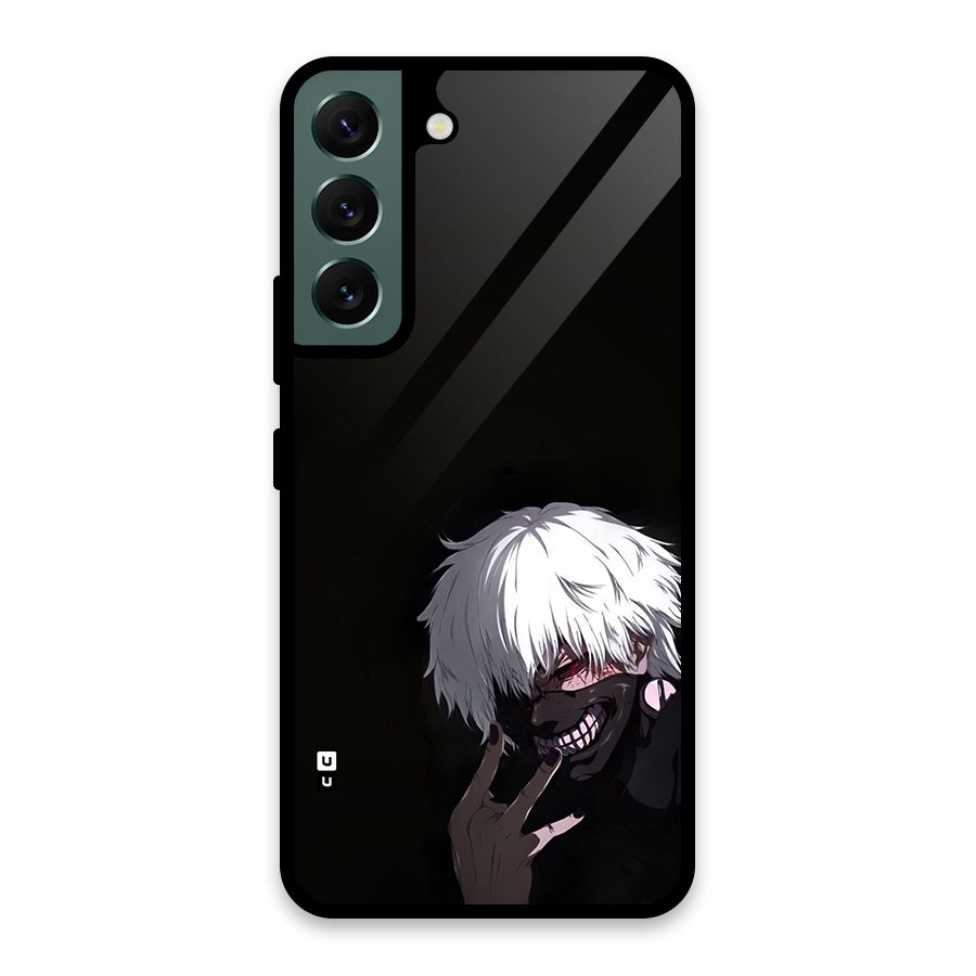 Toukyo Ghoul Kaneki Alternate Glass Back Case for Galaxy S22 5G