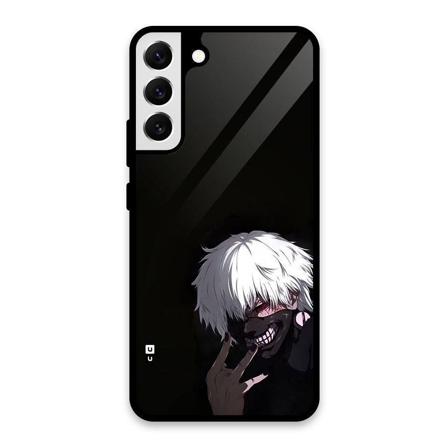Toukyo Ghoul Kaneki Alternate Glass Back Case for Galaxy S22 Plus 5G
