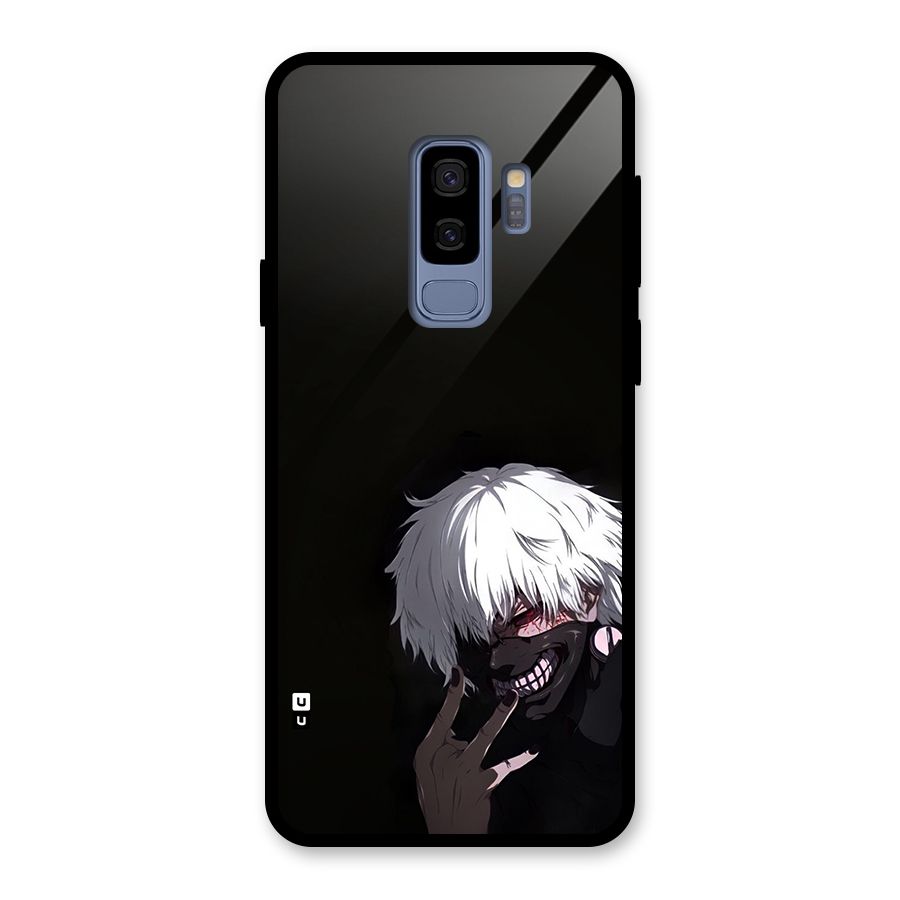 Toukyo Ghoul Kaneki Alternate Glass Back Case for Galaxy S9 Plus